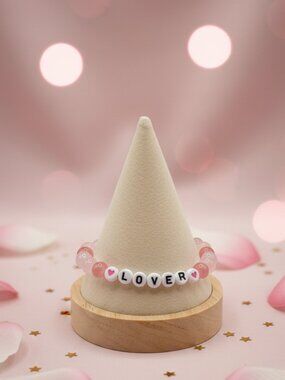 Lover Era Beaded Friendship Bracelet | Handmade Letter Bead Bracelet for Concert